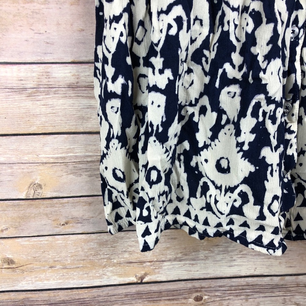 Anthropologie | Ladder Lace Tunic Top Size XS - Picture 3 of 7